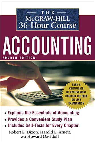 Beispielbild fr The Mcgraw-Hill 36-Hour Accounting Course, 4th Ed zum Verkauf von Better World Books