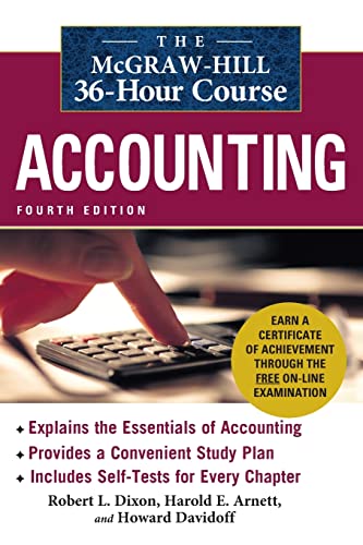 Imagen de archivo de The McGraw-Hill 36-Hour Accounting Course, 4th Ed (McGraw-Hill 36-Hour Courses) a la venta por KuleliBooks