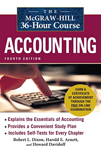 Stock image for The McGraw-Hill 36-Hour Accounting Course, 4th Ed (McGraw-Hill 36-Hour Courses) for sale by SecondSale