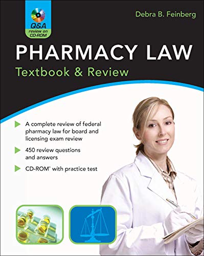 Beispielbild fr Pharmacy Law: Textbook & Review zum Verkauf von Buchpark