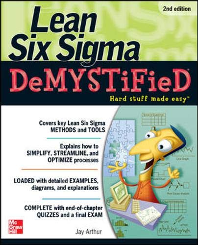 Beispielbild fr Lean Six Sigma Demystified : A Self-Teaching Guide zum Verkauf von Better World Books
