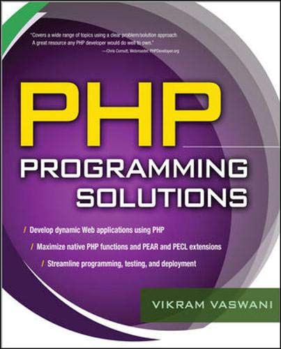 Stock image for PHP Programming Solutions for sale by HPB-Red