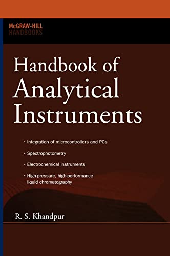 Stock image for Handbook of Analytical Instruments (Professional Engineering) for sale by Wizard Books