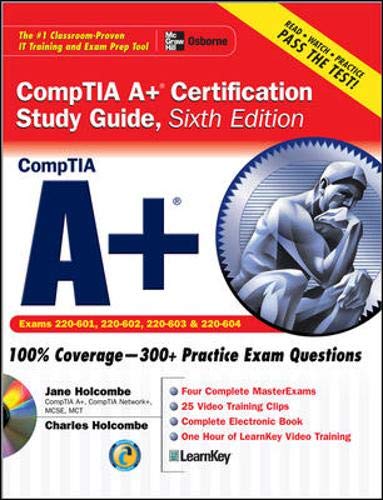 Stock image for A+ Certification Study Guide, Sixth Edition (Certification Press) for sale by HPB-Red