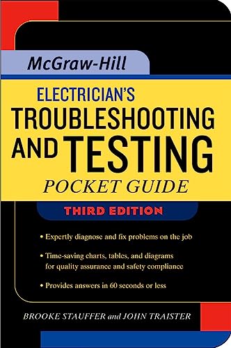 Stock image for Electrician's Troubleshooting and Testing Pocket Guide, Third Edition for sale by Better World Books