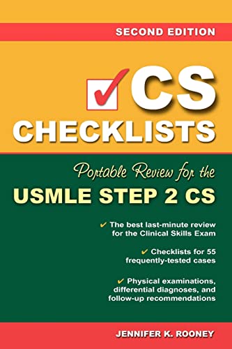 9780071488235: Cs Checklists: Portable Review For The Usmle Step 2 Cs, Second Edition (A & L REVIEW)