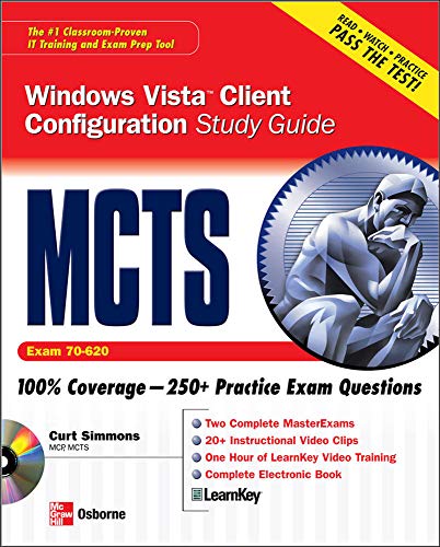 Imagen de archivo de MCTS Windows Vista Client ConfiguratiSimmons, Curt a la venta por Iridium_Books