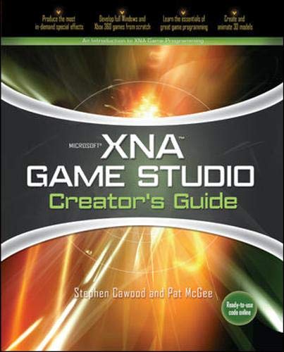 Imagen de archivo de Microsoft XNA Game Studio Creators Guide: An Introduction to XNA Game Programming a la venta por HPB-Red