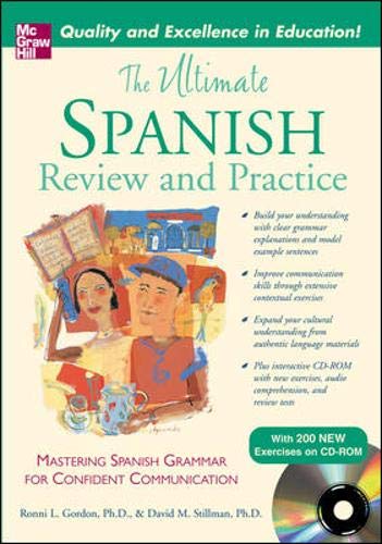 Stock image for The Ultimate Spanish Review and Practice: Mastering Spanish Grammar for Confident Communication [With CDROM] for sale by ThriftBooks-Atlanta