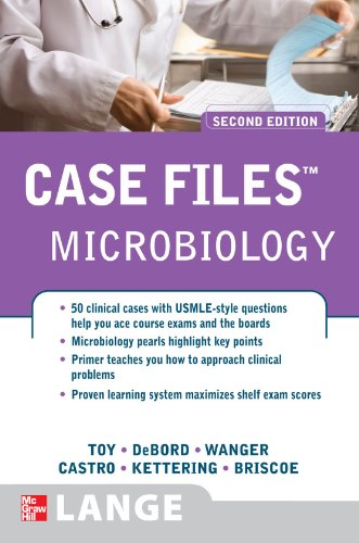Beispielbild fr Case Files: Microbiology, 2nd Edition zum Verkauf von Books From California