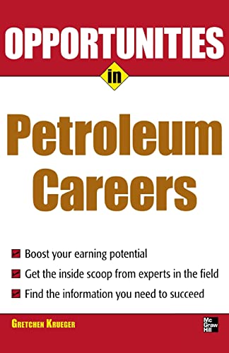 Imagen de archivo de Opportunities in Petroleum a la venta por Better World Books