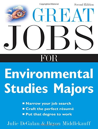 Beispielbild fr Great Jobs for Environmental Studies Majors zum Verkauf von ThriftBooks-Atlanta