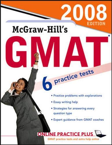 9780071493406: McGraw-Hill's GMAT, 2008 Edition