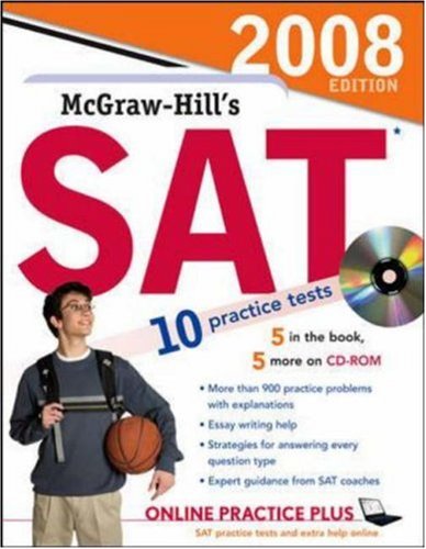 Beispielbild fr McGraw-Hills SAT 2008 /E Bk-CD zum Verkauf von Buchpark