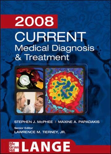 Imagen de archivo de Current Medical Diagnosis and Treatment a la venta por Better World Books