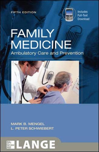 Beispielbild fr Family Medicine : Ambulatory Care and Prevention zum Verkauf von Better World Books