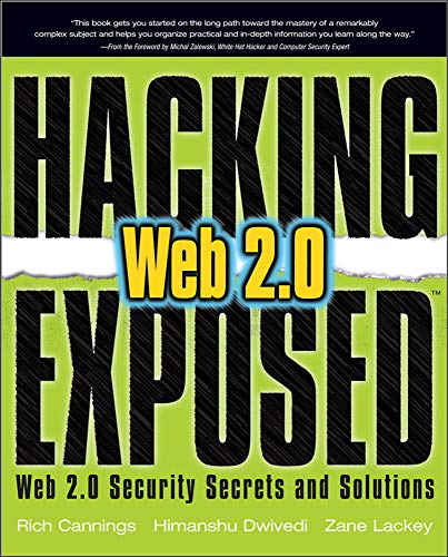 Imagen de archivo de Hacking Exposed Web 2.0: Web 2.0 Security Secrets and Solutions a la venta por Decluttr