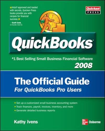 9780071495790: QuickBooks 2008: The Official Guide