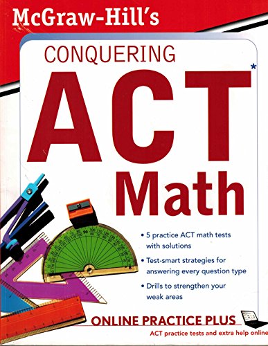 Imagen de archivo de McGraw-Hill Conquering ACT Math a la venta por ThriftBooks-Dallas