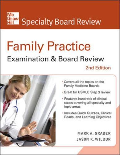 Beispielbild fr Family Practice Examination and Board Review zum Verkauf von Better World Books