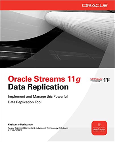 Stock image for Oracle Streams 11g Data Replication (Oracle Press) for sale by HPB-Red