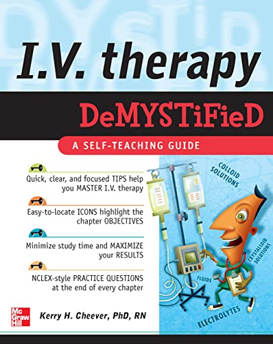 Imagen de archivo de IV Therapy Demystified: A Self-Teaching Guide a la venta por SecondSale