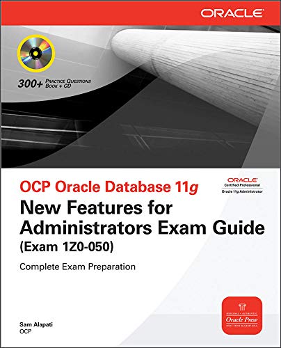 Imagen de archivo de OCP Oracle Database 11g New Features for Administrators Exam Guide (Exam 1Z0-050) a la venta por Better World Books