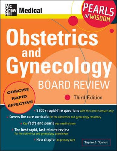 Imagen de archivo de Obstetrics and Gynecology Board Review a la venta por Better World Books