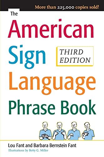 The American Sign Language Phrase Book (9780071497138) by Bernstein Fant, Barbara