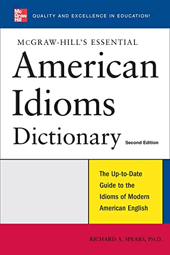 Stock image for Mcgraw-Hill's Essential American Idioms Dictionary for sale by Books Puddle