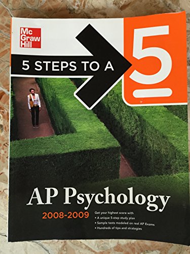 Stock image for 5 Steps to a 5: AP Psychology for sale by Better World Books