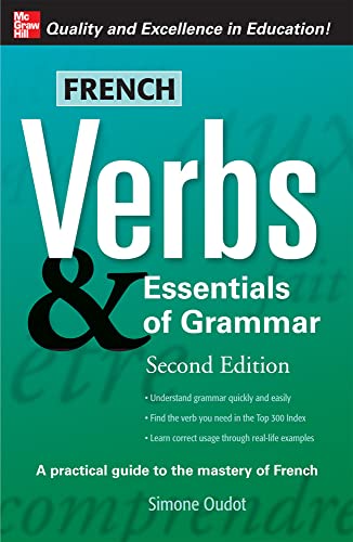 Stock image for French Verbs & Essentials of Grammar, 2E (Verbs and Essentials of Grammar Series) for sale by SecondSale