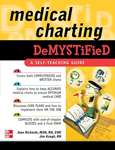 Beispielbild fr Medical Charting Demystified zum Verkauf von Better World Books