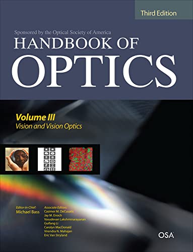 9780071498913: Handbook of Optics, Third Edition Volume III: Vision and Vision Optics(set)