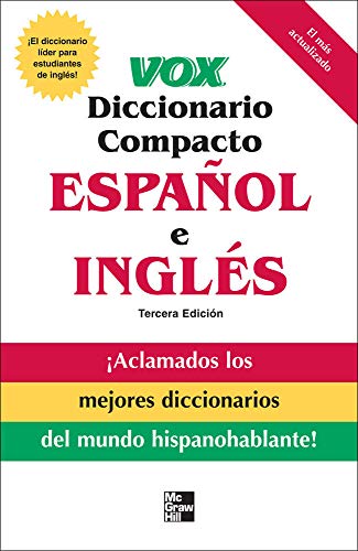 Stock image for Vox diccionario compacto espa+?ol e ingles, 3E (PB) (VOX Dictionary Series) for sale by SecondSale