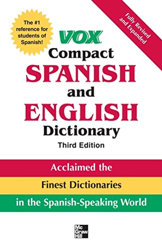 9780071499521: Vox Compact Spanish & English Dictionary, 3E (HC) (VOX Dictionary Series)