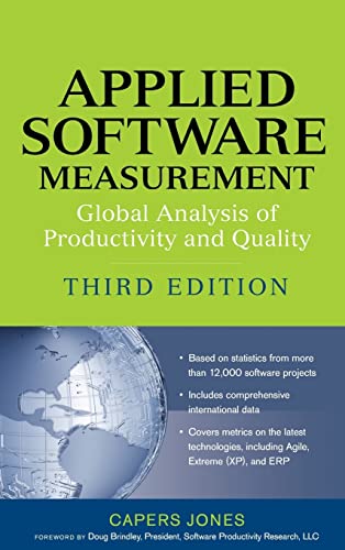 Imagen de archivo de Applied Software Measurement: Global Analysis of Productivity and Quality a la venta por ThriftBooks-Dallas