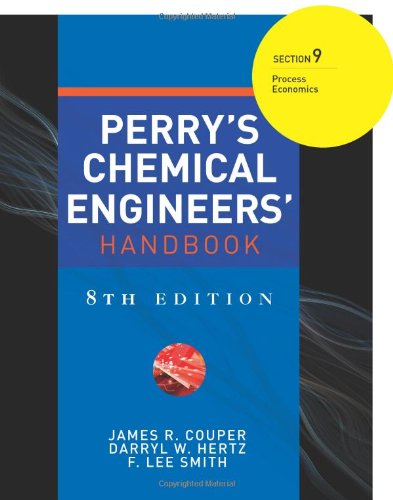 Stock image for Perry's Chemical Engineers' Handbook 8/E Section 9:Process Economics for sale by Book Deals