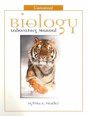 Biology (6th Edition, Lab Manual) (9780071540599) by Mader, Sylvia S.