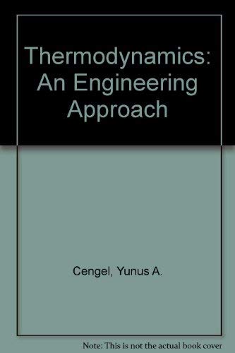 Stock image for Thermodynamics: An Engineering Approach for sale by HPB-Red