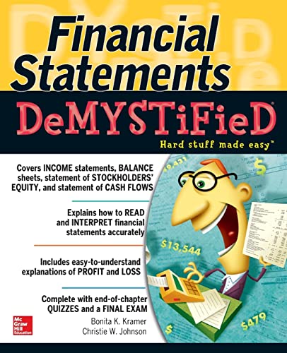 9780071543873: Financial Statements Demystified: A Self-Teaching Guide (GENERAL FINANCE & INVESTING)