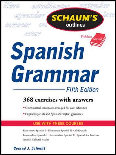 Stock image for Schaum's Outline of Spanish Grammar, 5ed (Schaum's Outline Series) for sale by SecondSale