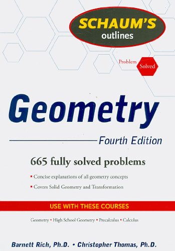 Stock image for Schaum's Outline of Geometry, 4ed (Schaum's Outline Series) for sale by Reliant Bookstore