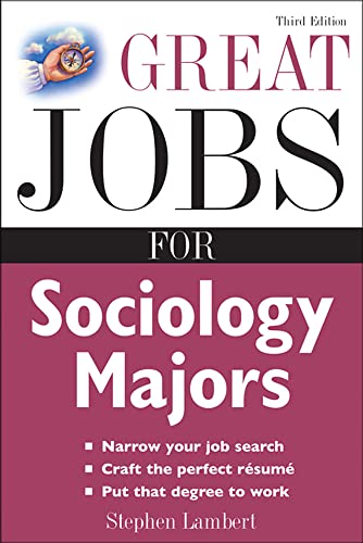 Stock image for Great Jobs for Sociology Majors (Great Jobs Series) for sale by SecondSale