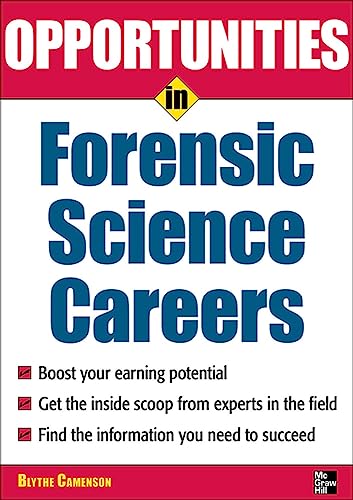 Stock image for Opportunities in Forensic Science for sale by Better World Books