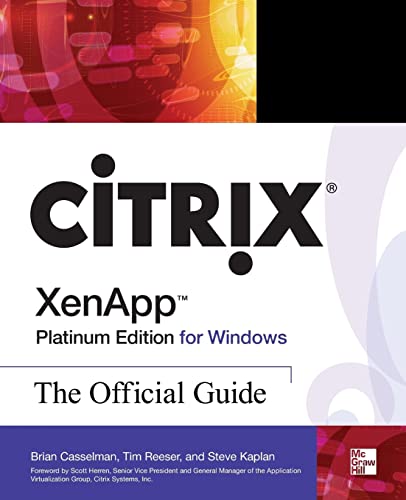 Stock image for Citrix Xenapp Platinum Edition for Windows: The Official Guide for sale by ThriftBooks-Atlanta