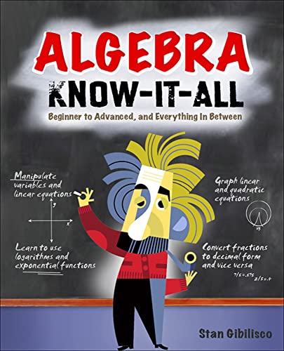 Beispielbild fr Algebra Know-It-ALL: Beginner to Advanced, and Everything in Between zum Verkauf von ThriftBooks-Dallas