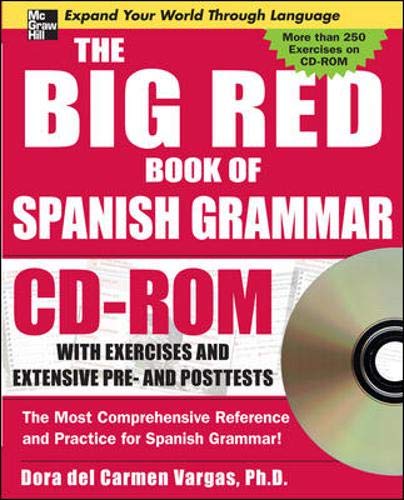 9780071547581: The Big Red Book of Spanish Grammar w/CD-ROM