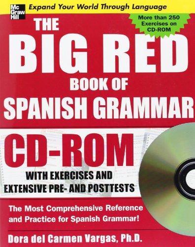 9780071547581: The Big Red Book of Spanish Grammar w/CD-ROM