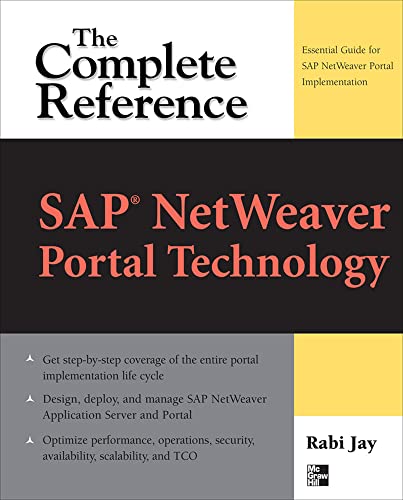 Stock image for Sapar Netweave Portal Technology: The Complete Reference for sale by Revaluation Books